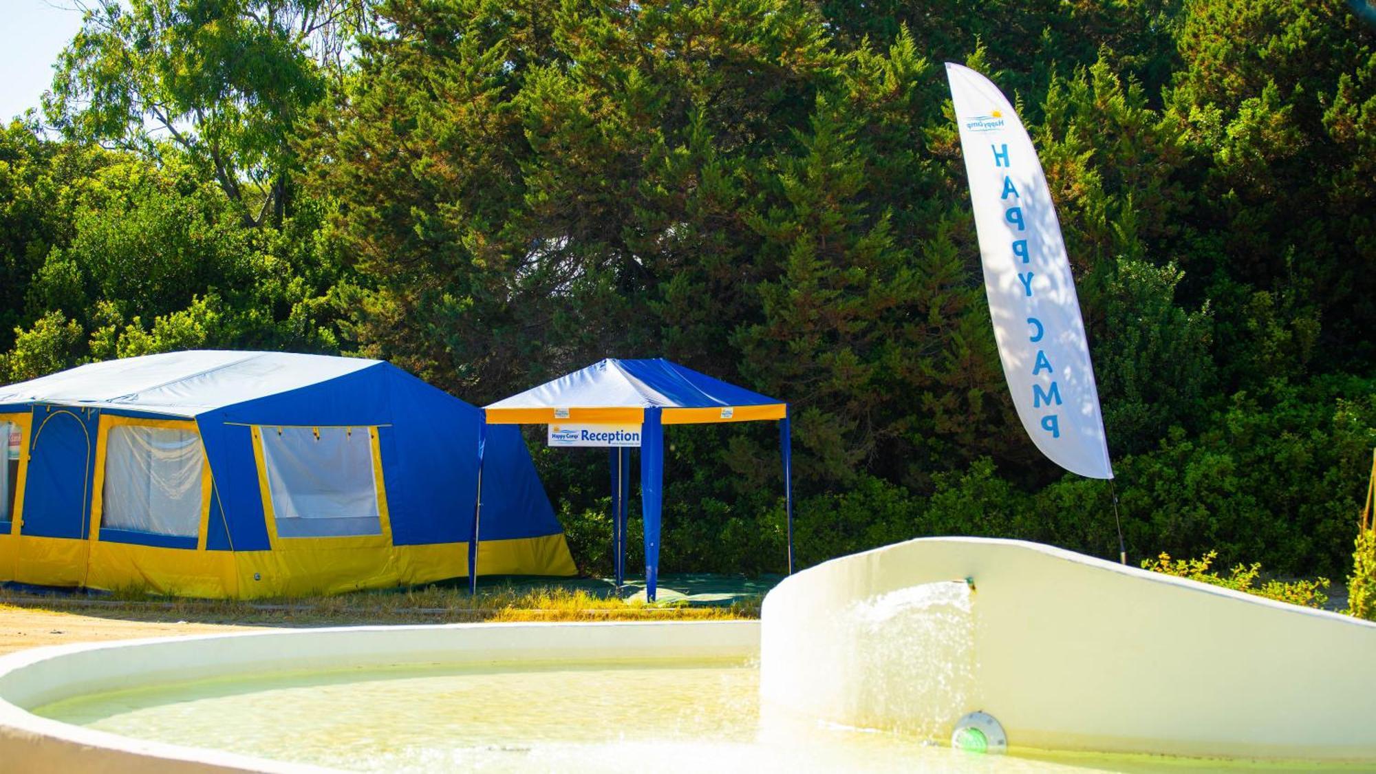 Happy Camp Mobile Homes In Camping Village Baia Paradiso Badesi Exterior foto